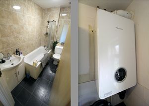 Bathroom and Boiler- click for photo gallery